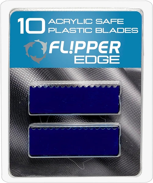 Flipper EDGE-Standard Replacement Acrylic Safe Plastic Blades 10pk