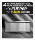 Flipper EDGE-MAX Replacement Stainless Steel Blades 4pk