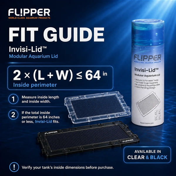 Flipper Invisi-Lid Black Small