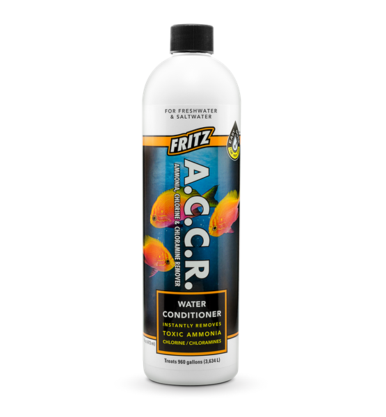 Fritz A.C.C.R. - Ammonia, Chlorinen & Chloramine Remover 16oz