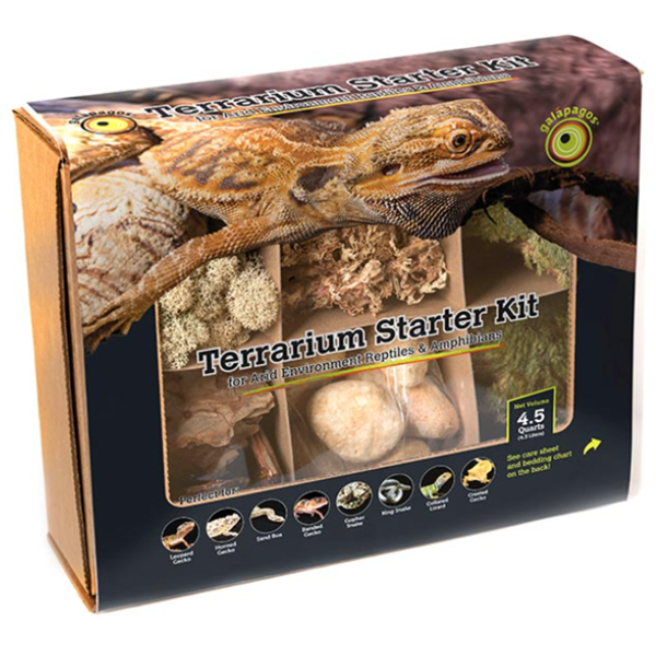 Galapagos Terrarium Starter Kit Arid Environment