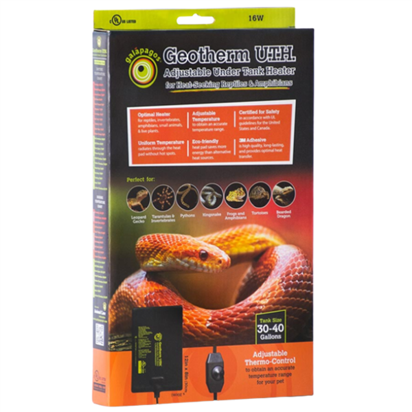 Galapagos Geotherm Adjustable UTH - 16W (30-40gal)