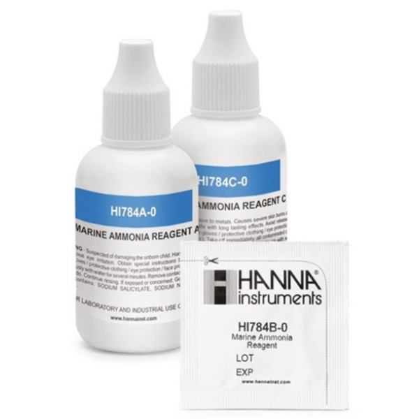 Hanna Marine Ammonia Checker HC Reagents (25 Tests) - HI784-25