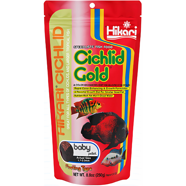 Hikari Cichlid Gold Baby Pellet 8.8oz