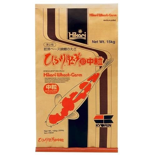 Hikari Wheat-Germ Formula KOI Floating Pellet Medium 33 lbs