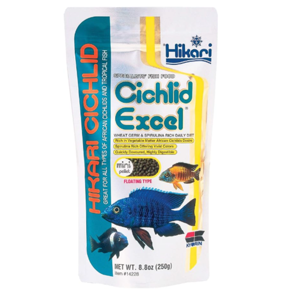 Hikari Cichlid Excel Mini Pellet 8.8oz