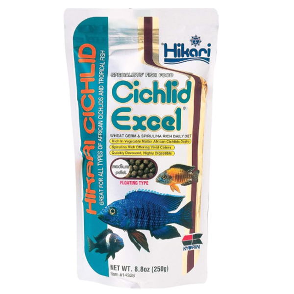Hikari Cichlid Excel Medium Pellet 8.8oz