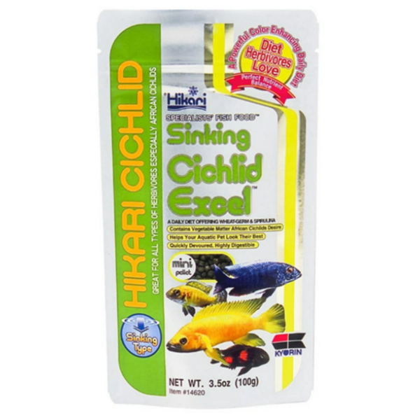 Hikari Sinking Cichlid Excel Mini Pellet 3.5oz