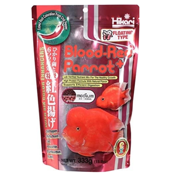Hikari Blood Red Parrot+ Medium 11.7oz
