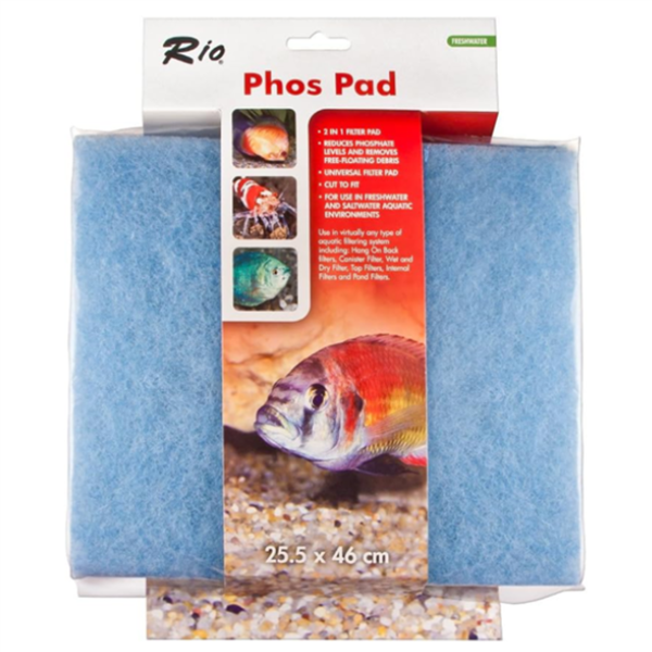 Rio Phosphate Filter Pad - Blue