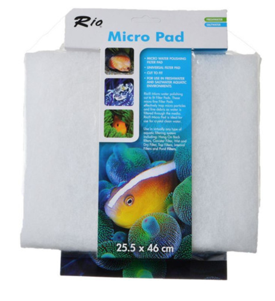 Rio Micro Filter Pad - White