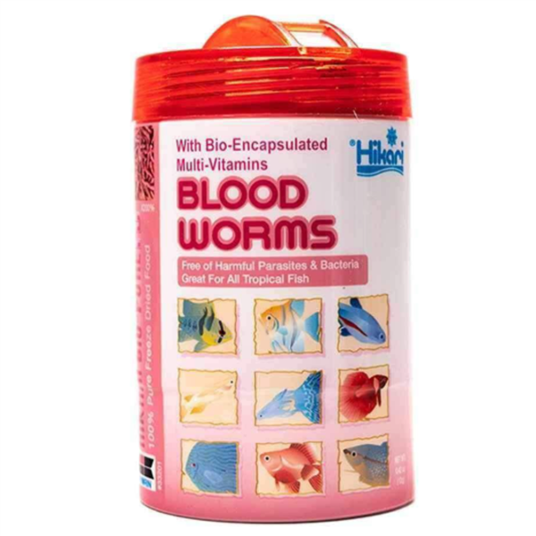 Hikari Bio Pure Freeze Dried Blood Worms 0.42oz