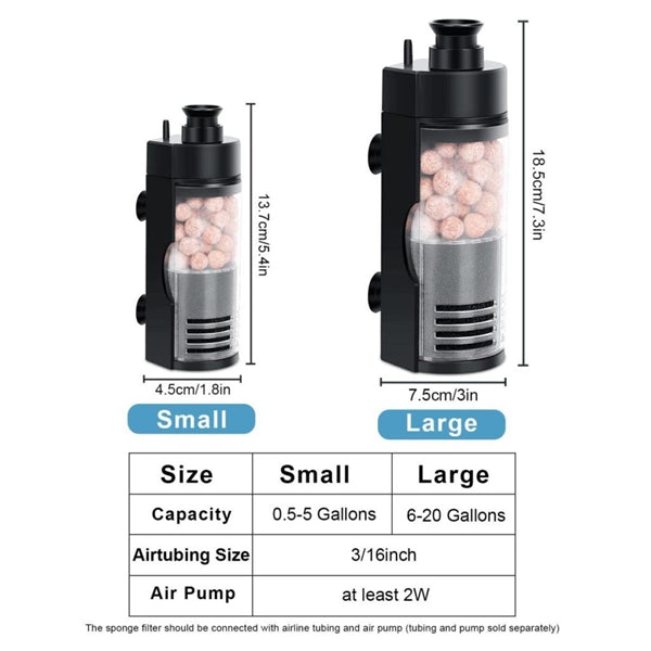 Hygger Bio Sponge Filter - Large