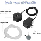 Hygger Ultra Silent Piezoelectric Ceramic Mini Air Pump HG971 - Black