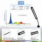 Hygger Clip-On Aquarium LED Light - HG033-9W