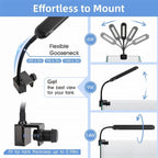 Hygger Clip-On Aquarium LED Light - HG033-9W