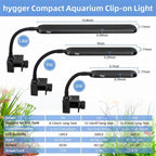 Hygger Clip-On Aquarium LED Light - HG033-9W