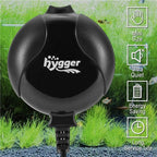 Hygger Ultra Silent Piezoelectric Cermic Mini Air Pump HG811-1.5W - Black