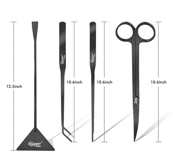 Hygger Stainless Steel Aquatic Plant Tool Kit - HG965