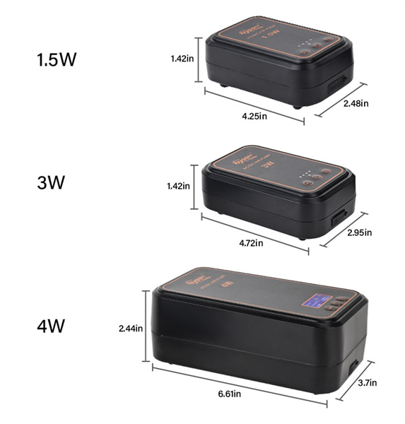 Hygger Rechargeable AC/DC Aquarium Air Pump - HG087-4W