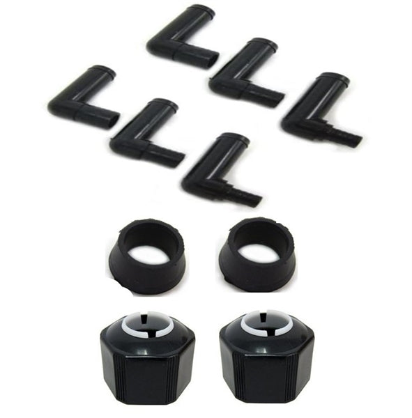 JBJ Chiller Connection Kit - Elbow Kit, 2 Gaskets, and 2 Compression Fittings