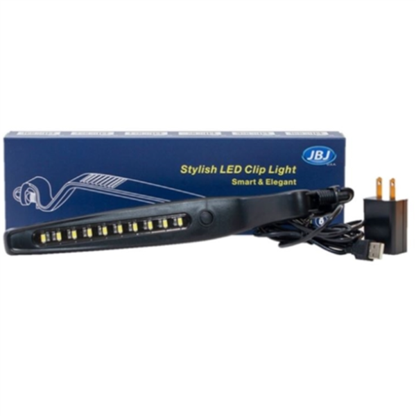 JBJ Black Nano LED Clip Light 5 watt - All White LEDs