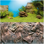 Juwel Poster 1 XL - Brown Rockscape Background
