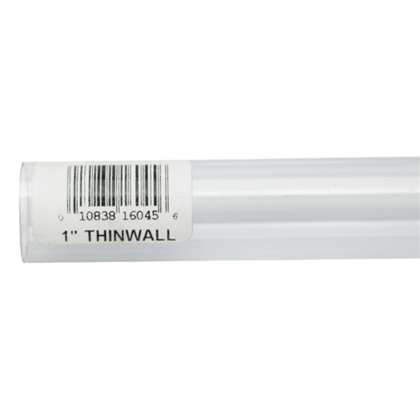 Lee's Thinwall Rigid Tubing 1" x 36"