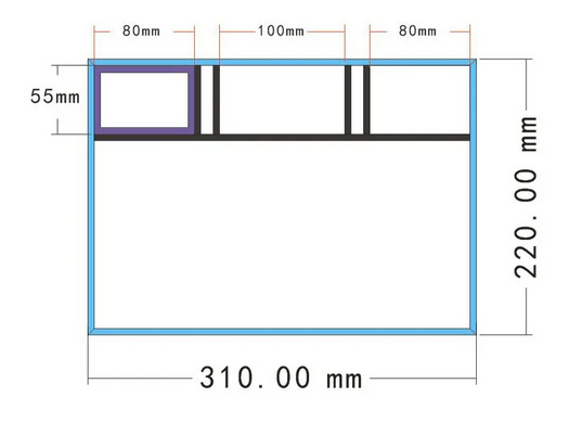 Lifegard Crystal Aquarium - 45 Degree Low Iron Ultra Clear - Back Filter - 12.2"x8.66"x9.06" - 4 Gallons