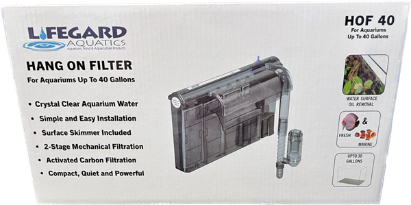 Lifegard Hang-On Aquarium Filter HOF-40