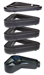 Lifegard Trio Pond Filter Kit - Includes Quiet One 1022gph Pump