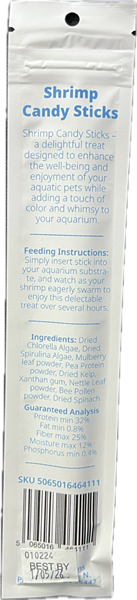 Liquid Gardens Shrimp Candy Stick