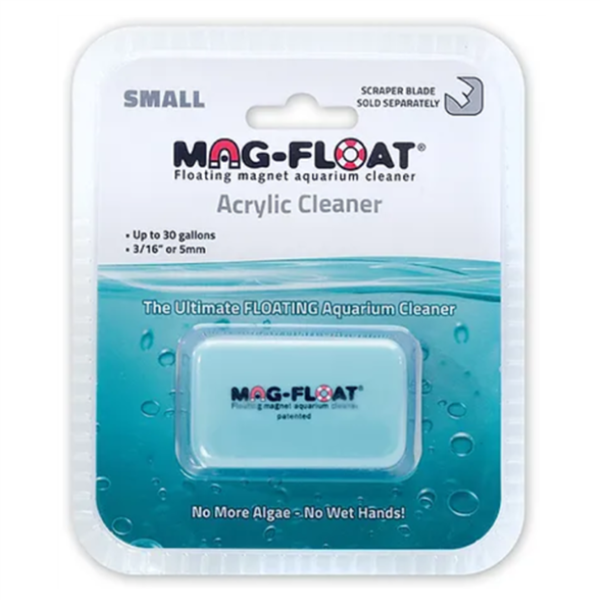Mag-Float 35A Small Acrylic Algae Magnet w/ Scraper Option