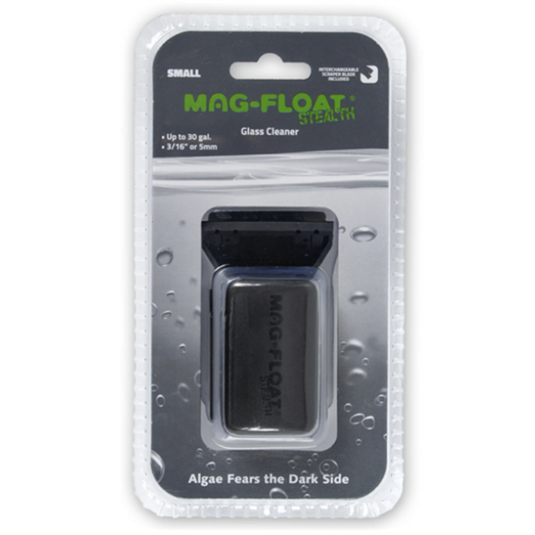 Mag-Float STEALTH Small Glass Aquarium Cleaner (3/16" or 5mm)