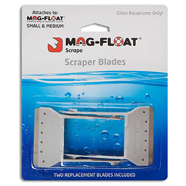 Mag-Float Replacement Scraper Blades for Small & Medium - 2 Pack