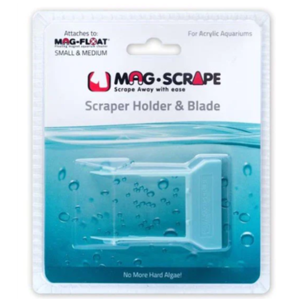 Mag-Float Acrylic Scraper Holder & Blade for Small & Medium