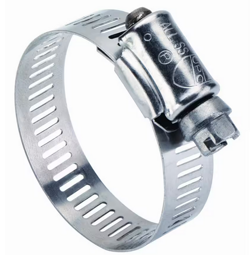 1.25" All Stainless Steel Hose Clamp (21mm - 44mm)
