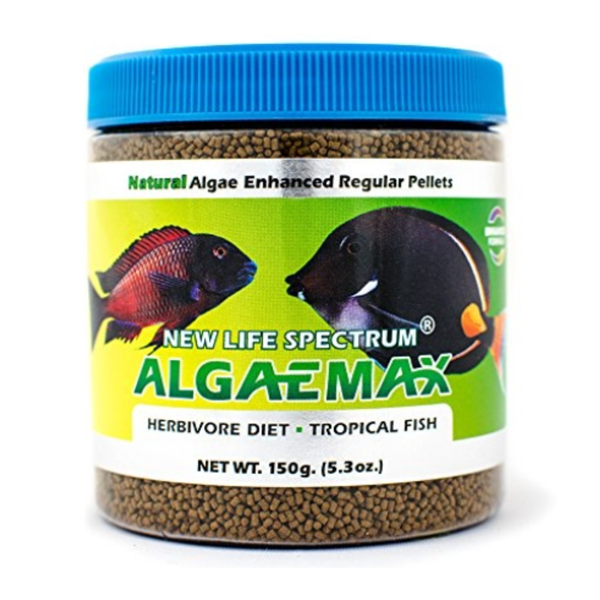 New Life Spectrum Naturox Series - AlgaeMax Regular Sinking Pellet (1mm) 150g