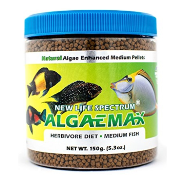New Life Spectrum Naturox Series - AlgaeMax Medium Sinking Pellet (2mm-2.5mm) 150g