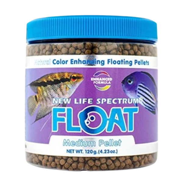 New Life Spectrum Naturox Series - FLOAT Medium Pellet (2mm-2.5mm) 120g