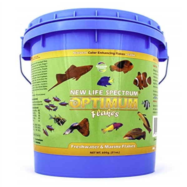 New Life Spectrum Naturox Series - Optimum Flake Food 600g