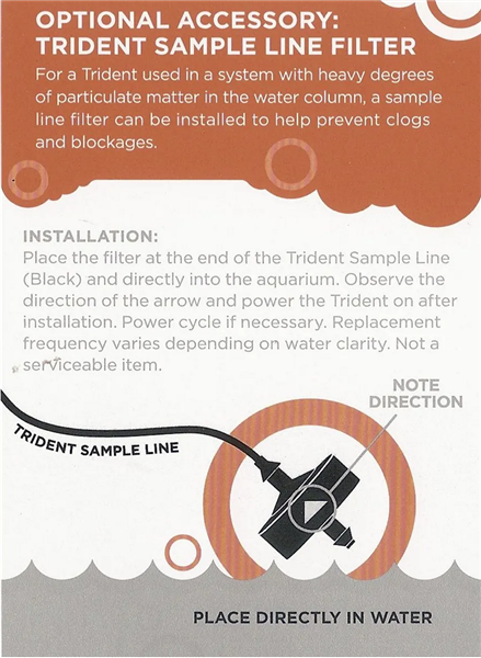 Neptune Trident Sample Line Filter