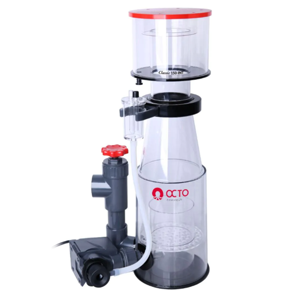 Reef Octopus Octo Classic 150 INT Needlewheel Skimmer 150 Gallon 22 1/8" Tall 8.5" x 12" Footprint