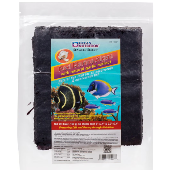 Ocean Nutrition Garlic Enriched Red Seaweed Bulk 50 Sheets