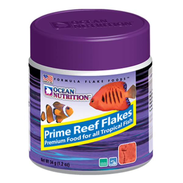 Ocean Nutrition Prime Reef Marine Flake Food 1.2oz