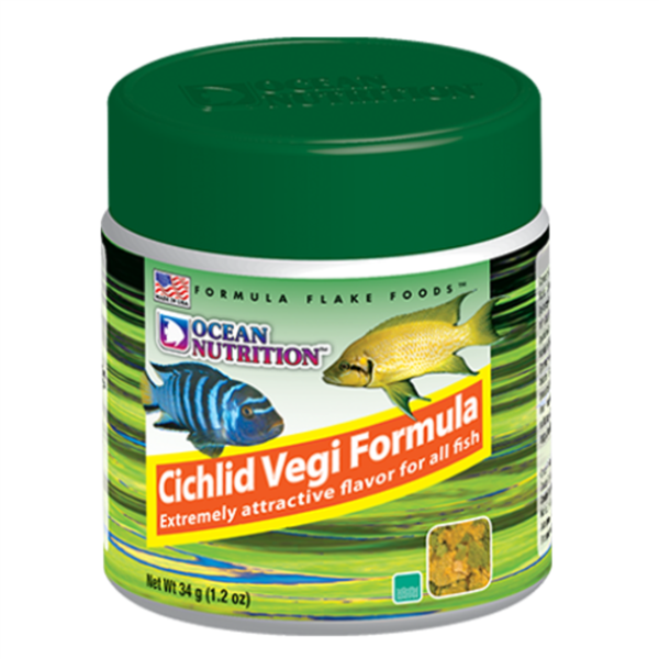 Ocean Nutrition Cichlid Vegi Flake 1.2oz