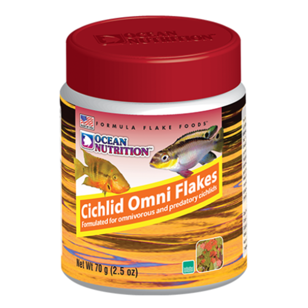 Ocean Nutrition Cichlid Omni Flake Food 2.5oz