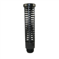 Black Suction Screen 1" x 6" Tall 3/4" Male Thread