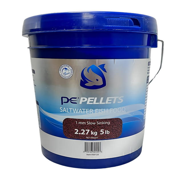 PE Mysis Pellets Saltwater 1mm - 5lb
