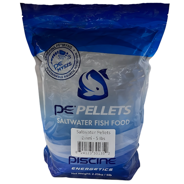 PE Mysis Pellets Saltwater 2mm - 5lb (Pouch)